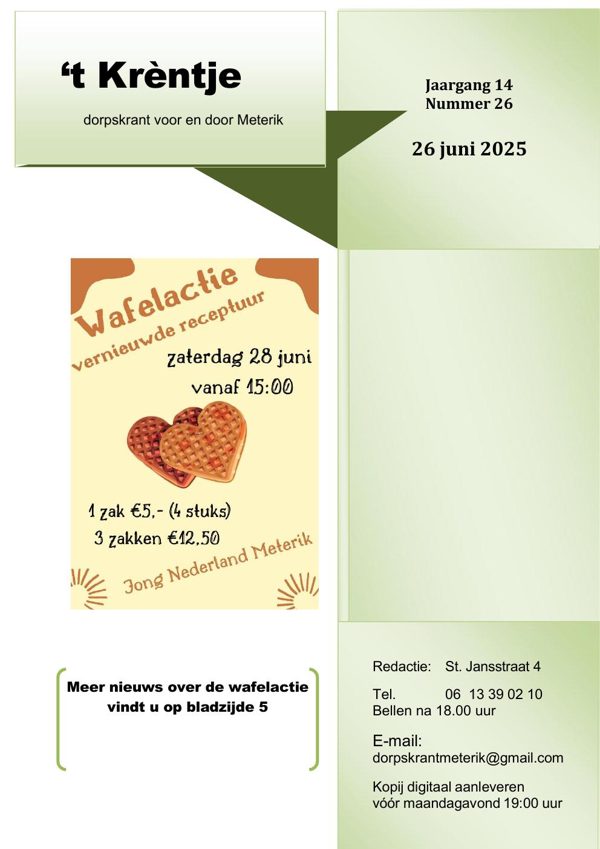 Voorpagina van Editie 2025-06-26 (26)
