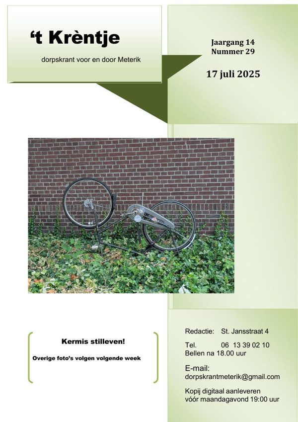 Voorpagina van Editie 2025-07-17 (29)