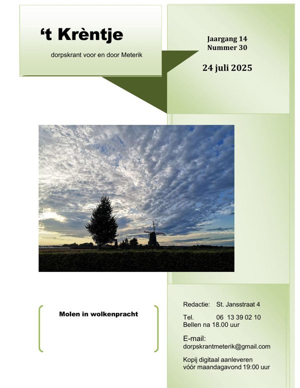 Voorpagina van Editie 2025-07-24 (30)