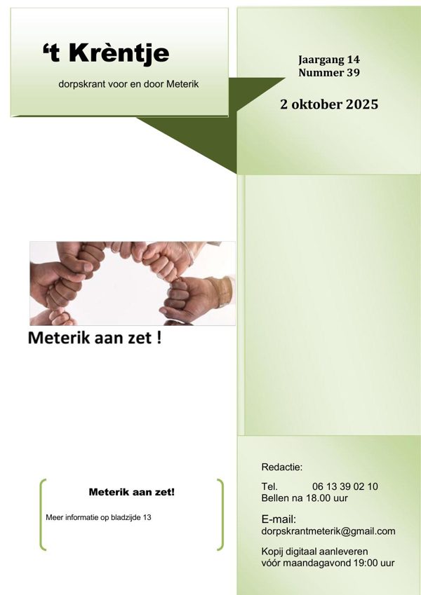 Voorpagina van Editie 2025-10-02 (39)