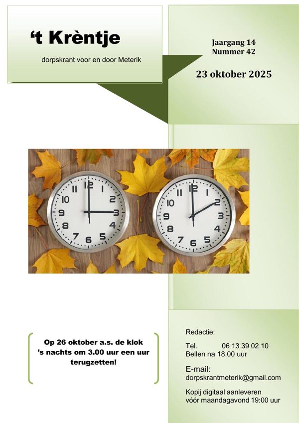 Voorpagina van Editie 2025-10-23 (42)