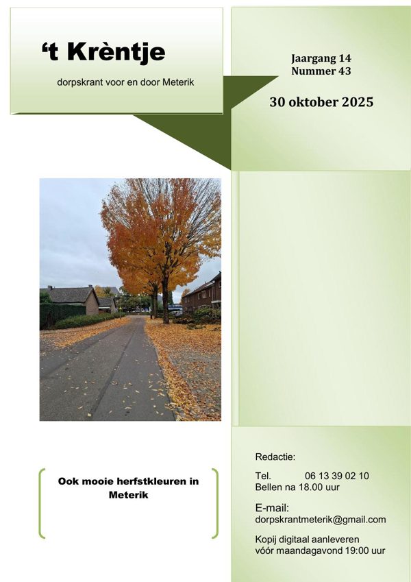 Voorpagina van Editie 2025-10-30 (43)