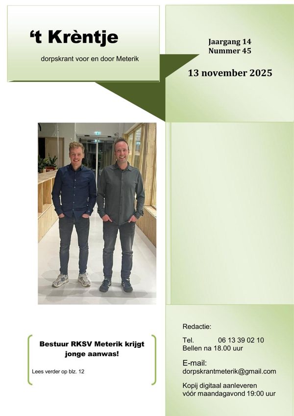 Voorpagina van Editie 2025-11-13 (45)