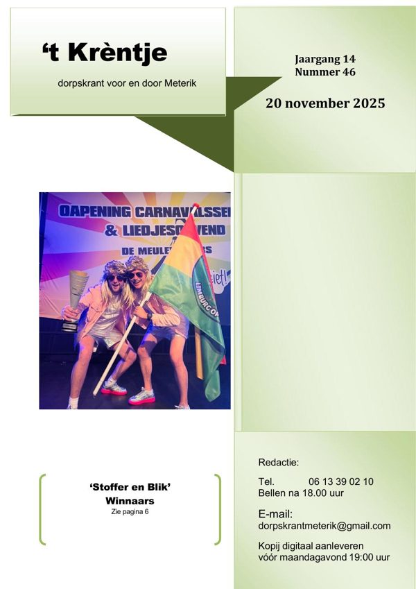 Voorpagina van Editie 2025-11-20 (46)
