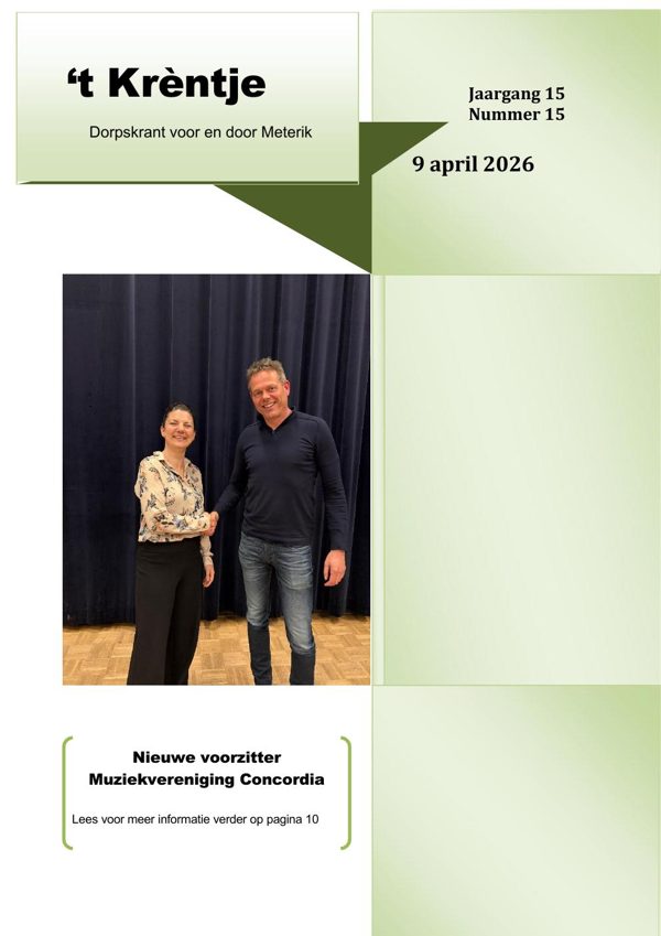 Voorpagina van Editie 2026-04-09 (15)