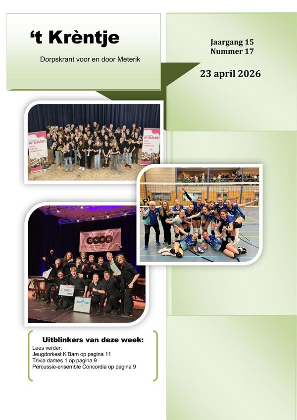 Voorpagina van Editie 2026-04-21 (17)