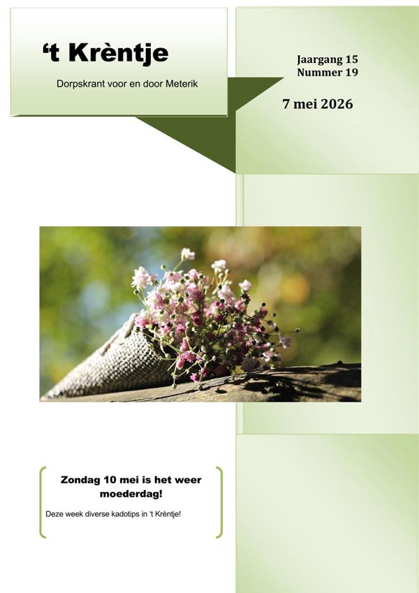 Voorpagina van Editie 2026-05-07 (19)