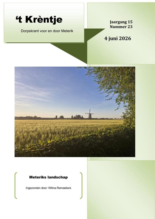 Voorpagina van Editie 2026-06-04 (23)