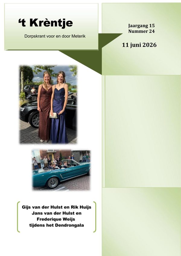 Voorpagina van Editie 2026-06-11 (24)